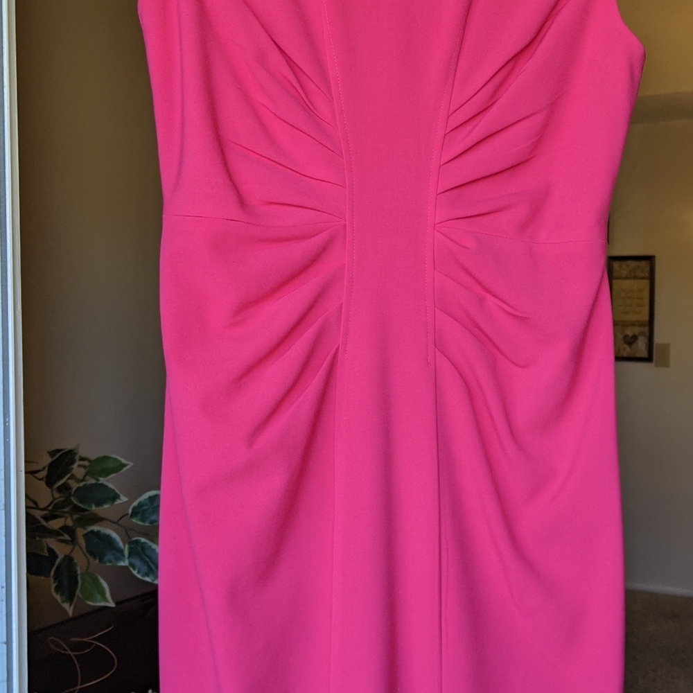 Calvin Klein Pink Scuba Dress